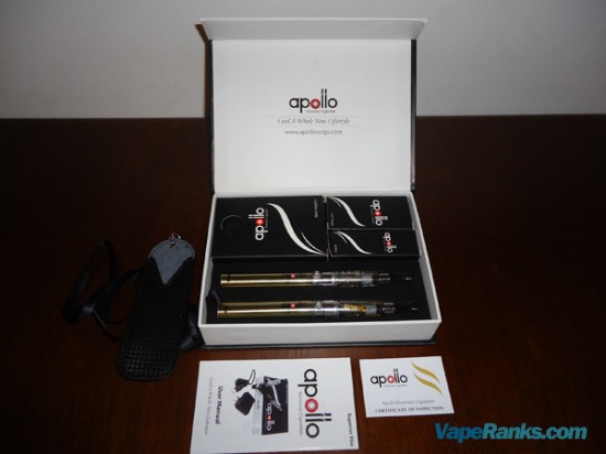 Apollo Superior eGo Kit Review E Cigarette Reviews and Rankings