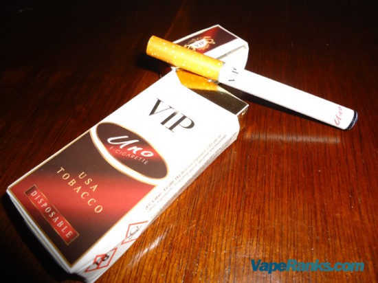 Vip Uno Disposable E Cigarette Review E Cigarette Reviews And Rankings