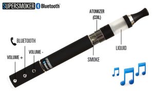 Bluetooth E-Cigarette Lets Users Take Phone Calls, Listen to Music
