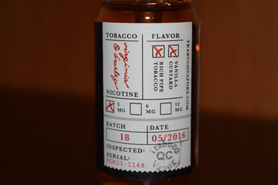 Trabuco-Vapors-label