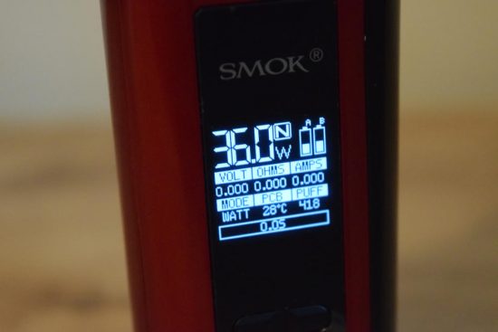 SMOK-GX24-display