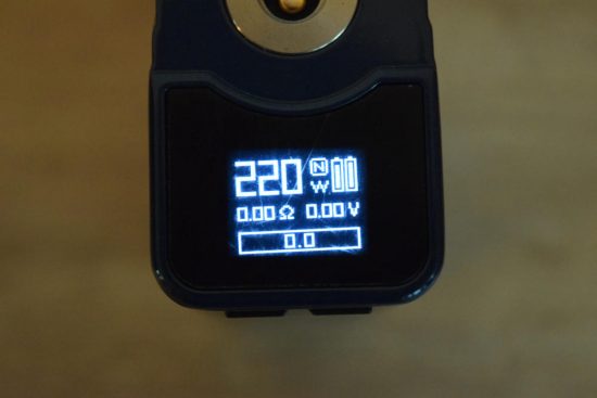 SMOK-T-Priv-display